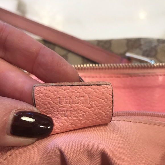 Gucci hand bag. Pink authentic - Picture 6 of 8